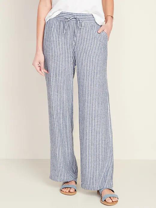 Linen Pants at Old Navy